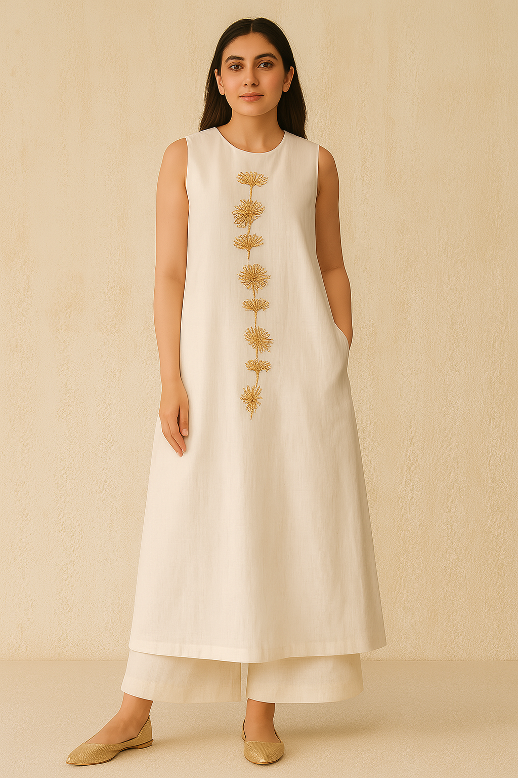 Golden Stem Co-ord Set