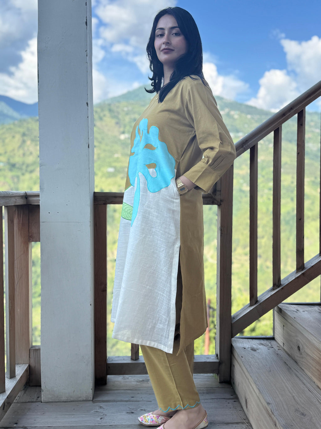Handcrafted Floral Appliqué Set