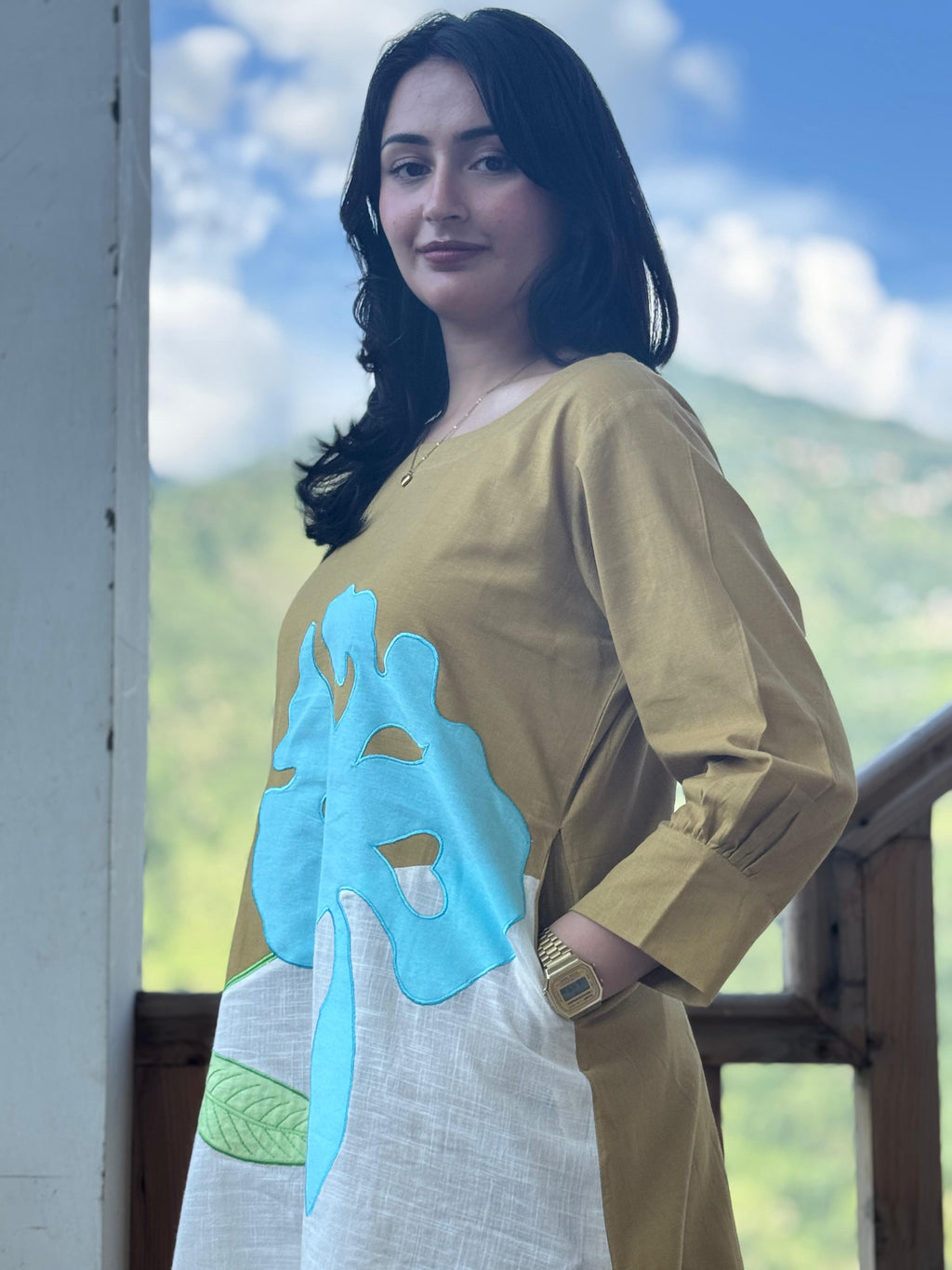 Handcrafted Floral Appliqué Set
