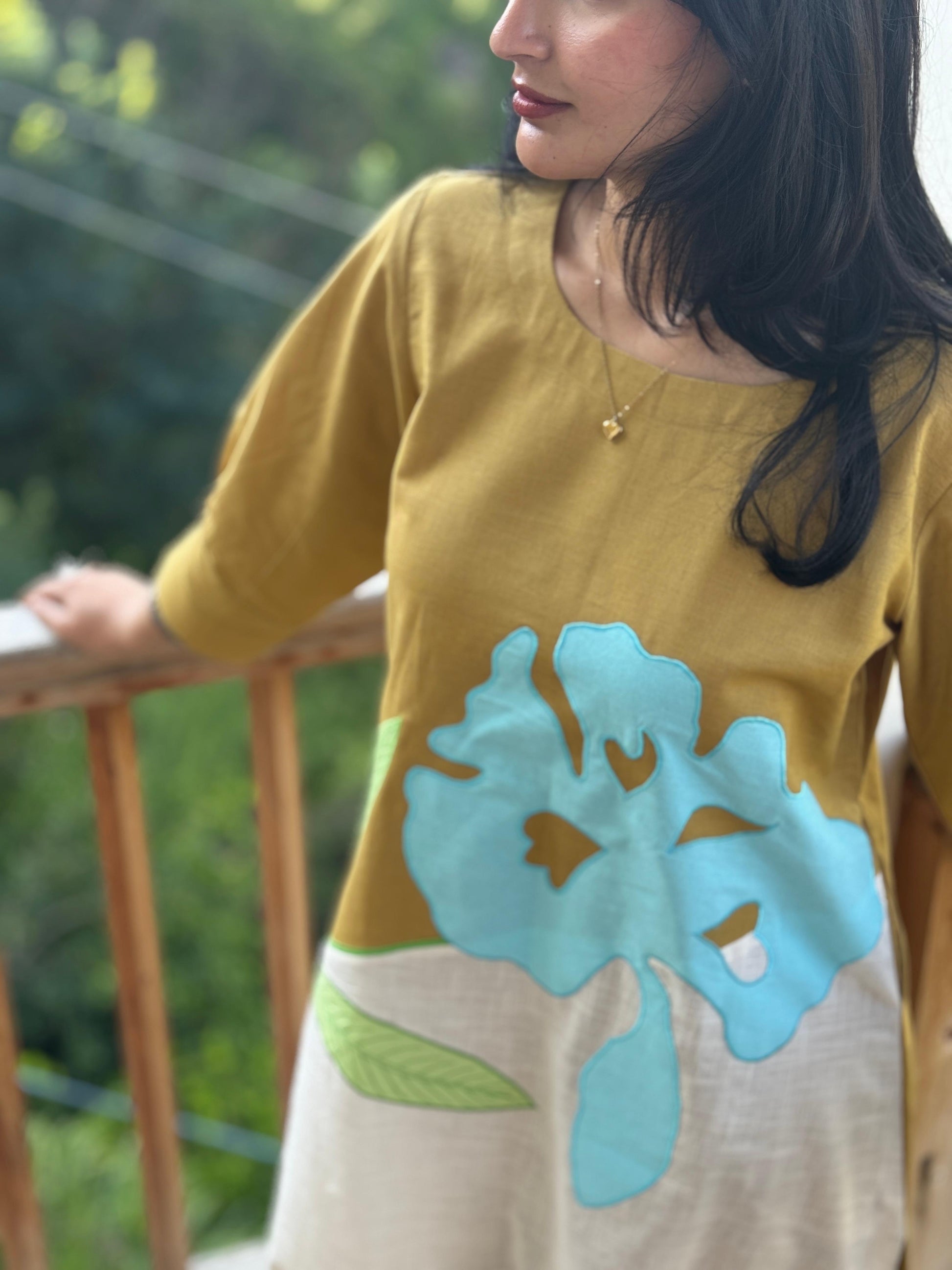 Handcrafted Floral Appliqué Set