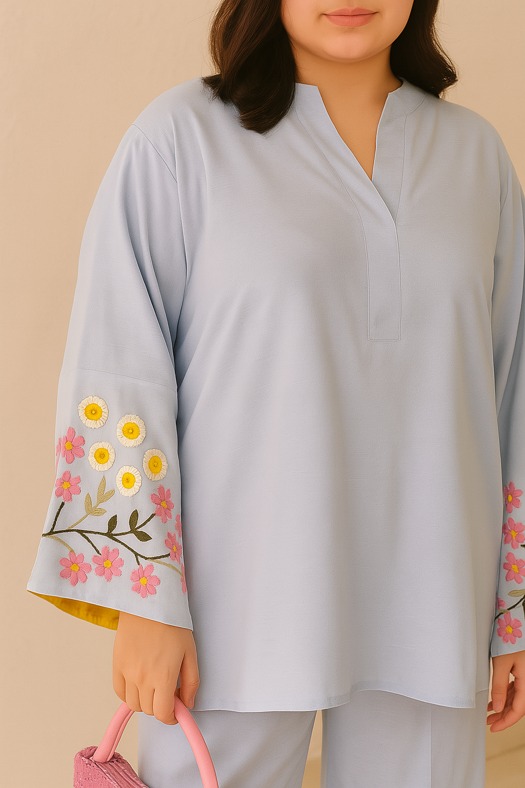 Gulbahar Blue Co-ord Set