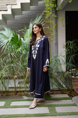 Rukhsaar blue Pakistani set