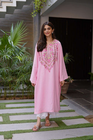 Samaira pink Pakistani set