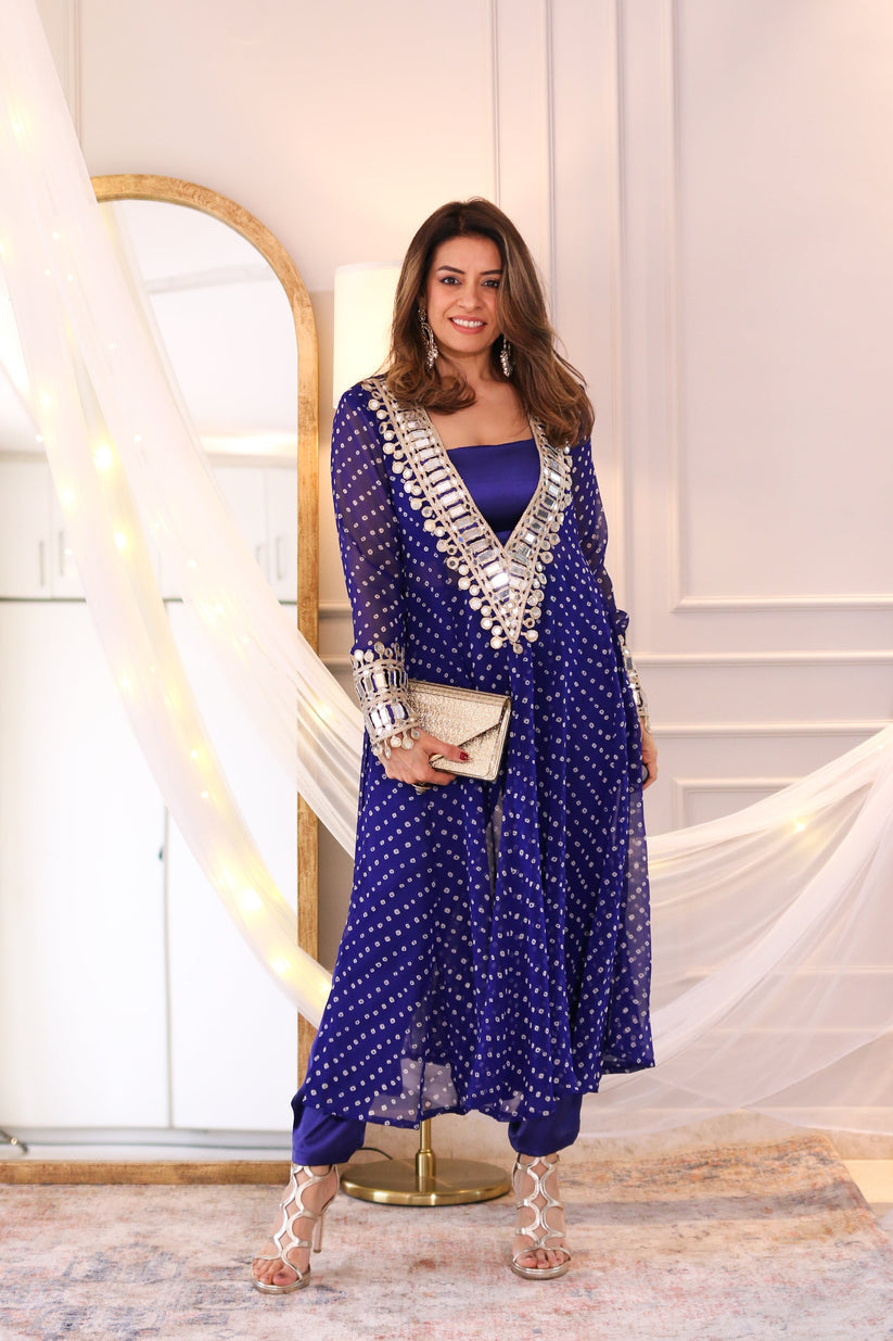 Neel Kamal Mirror Kurta Set