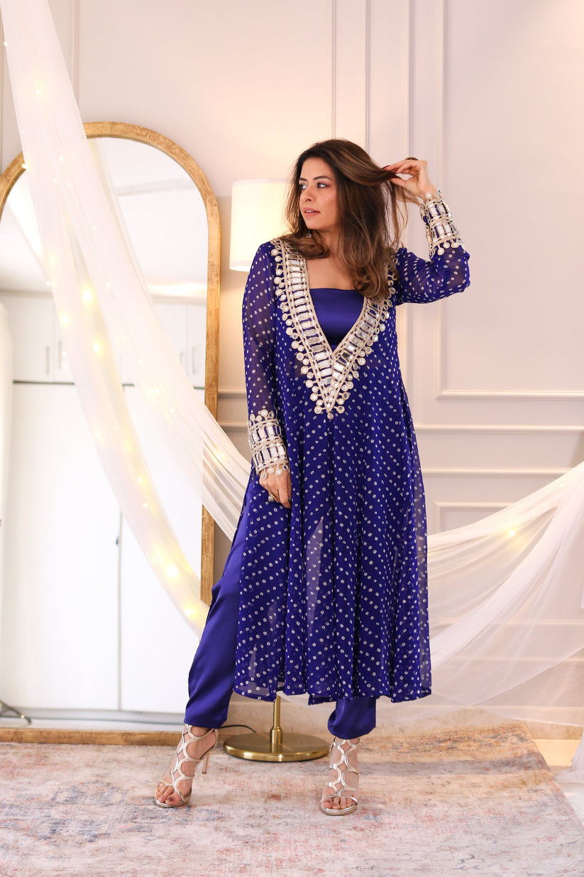 Neel Kamal Mirror Kurta Set