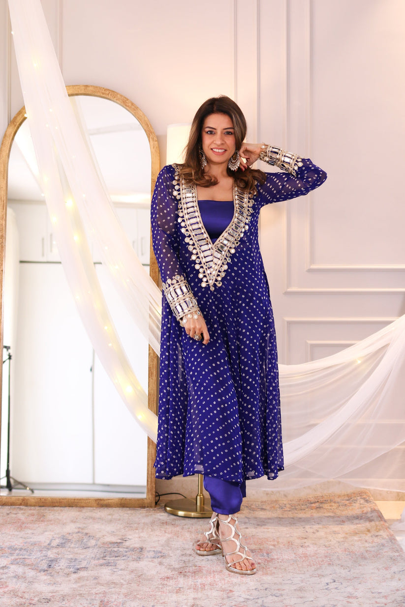 Neel Kamal Mirror Kurta Set