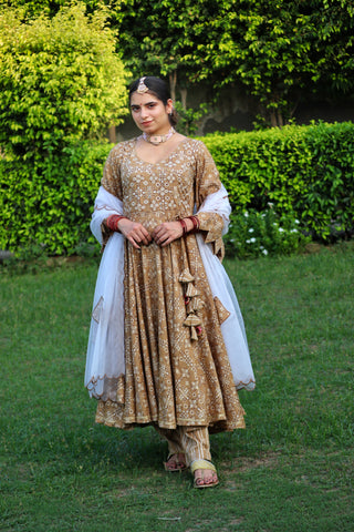 Kala rani Anarkali suit