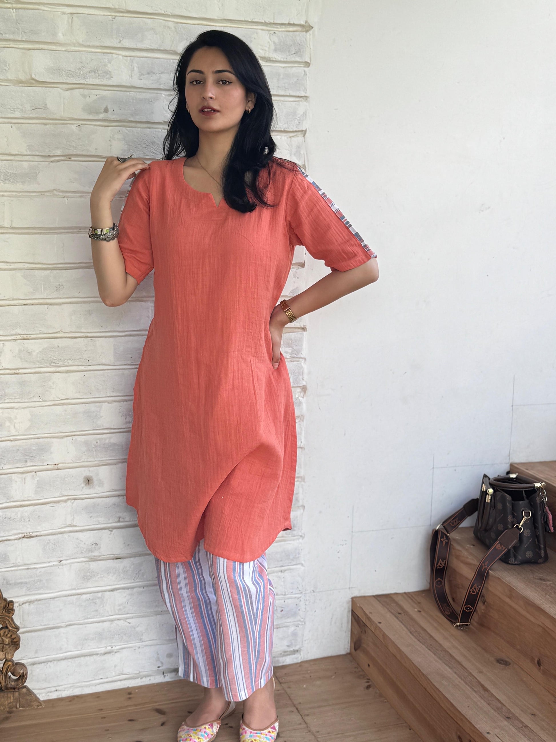 Coral Comfort Co-ord set